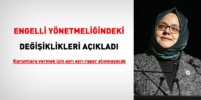 Engellilere rapor kolaylığı