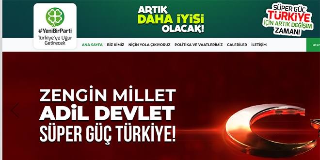 Yeni parti sitesinin arkasında Davutoğlu yok!