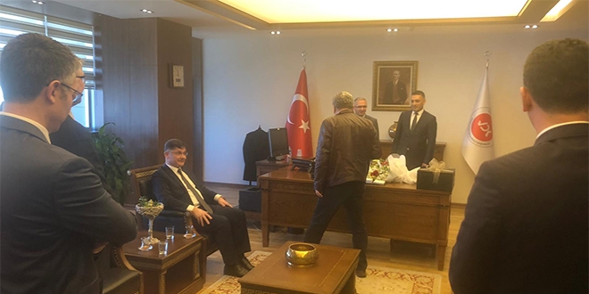 VDK'da devir teslim töreni yapıldı