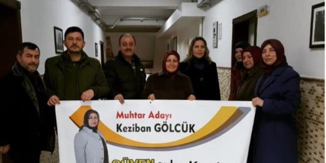 Muhtar adayı pankartı açılan okula Milli Eğitim'den inceleme