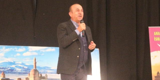 Çavuşoğlu: Bizim derdimiz teröristlerdir, terör örgütleriyledir