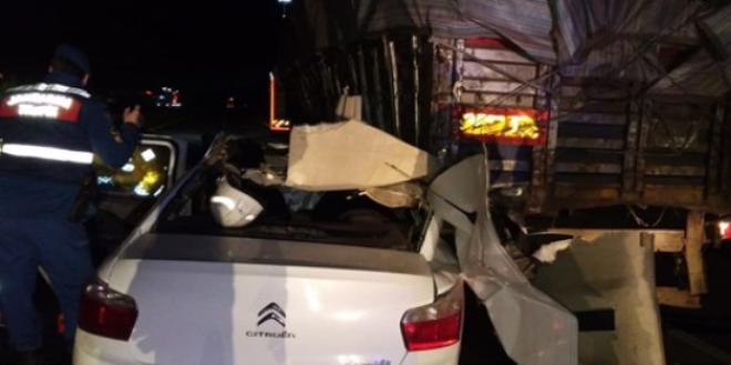 Tekirdağ'da feci kaza: 2 ölü, 1 yaralı