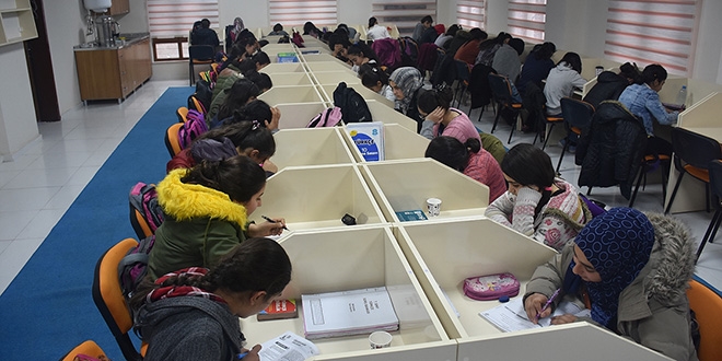 Terör mağduru çocuklara konforlu ders çalışma imkanı