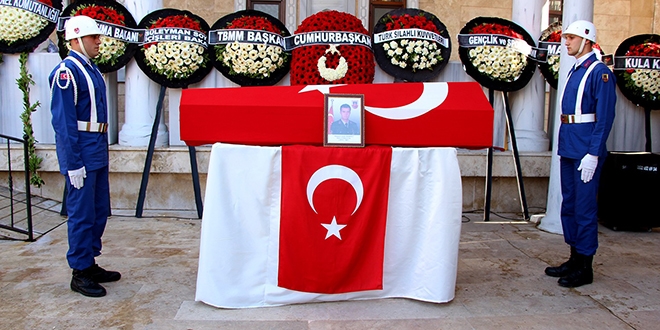 Şehit uzman çavuş Kuşdili, toprağa verildi