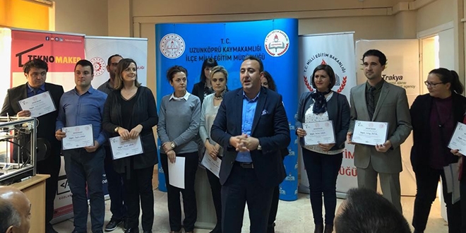 Edirne'de öğretmenlere 'kodlama' eğitimi verildi