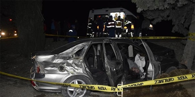 Burdur'da feci kaza! Olay yerinde hayatını kaybetti