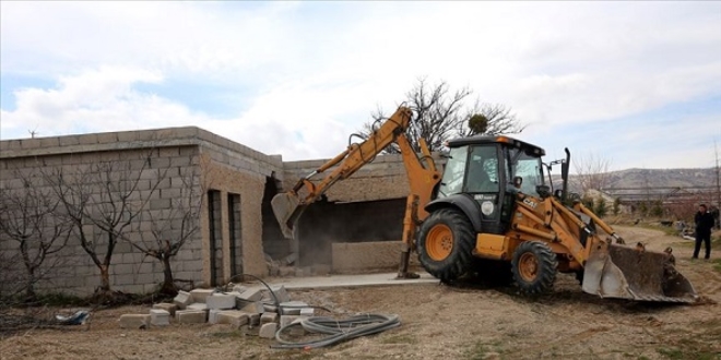 Kapadokya'da son 4 ayda 84 yapı yıkıldı
