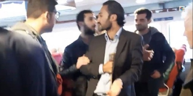 Baltayla bindiği vapuru İstanbul'a götürmek istedi!