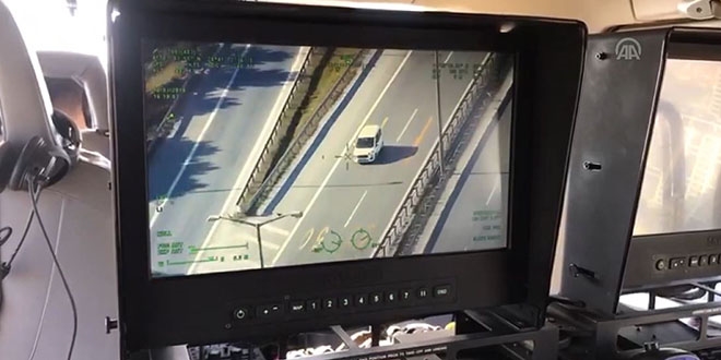 İstanbul'da helikopterli trafik uygulaması