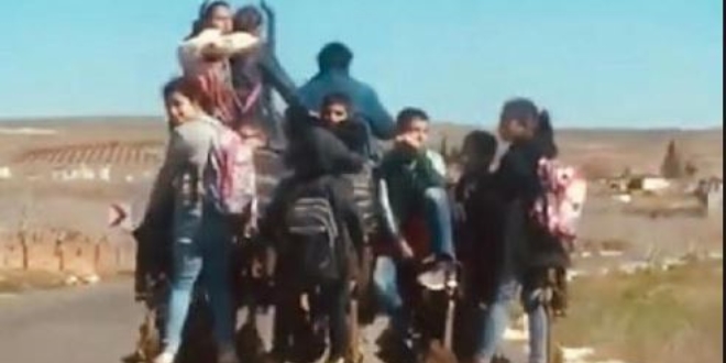 Şanlıurfa'da 9 çocuğu traktörle taşıyan sürücüye ceza