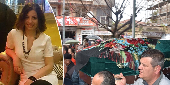 Kazada ölen diyetisyen toprağa verildi