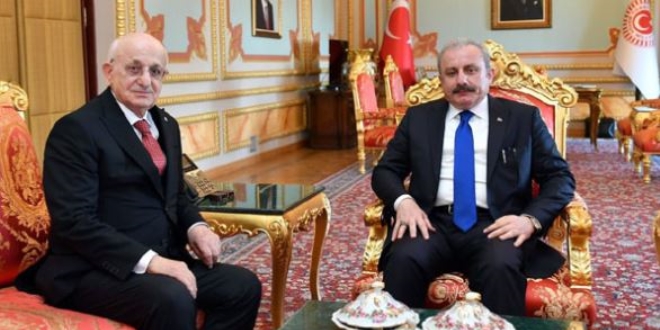 İsmail Kahraman'dan TBMM Başkanı Şentop'a ziyaret