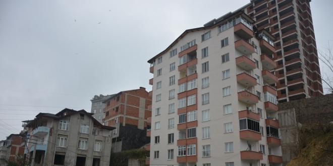 Ordu'da 10 katlı bina tahliye edildi