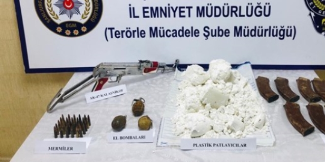 Şanlıurfa'da patlayıcı ve mühimmat ele geçirildi