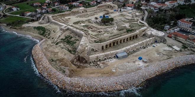 Boğazı savunan 360 yıllık kalede sona gelindi