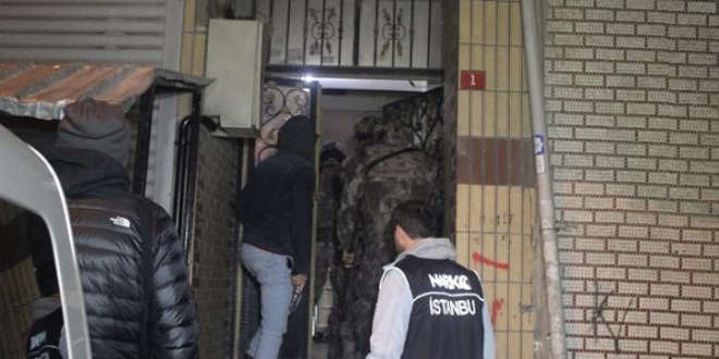 İstanbul'da uyuşturucu operasyonu