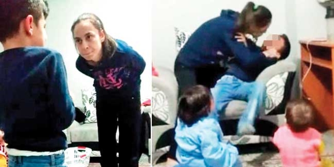 Üvey anne zulmünü bakıcı ortaya çıkardı