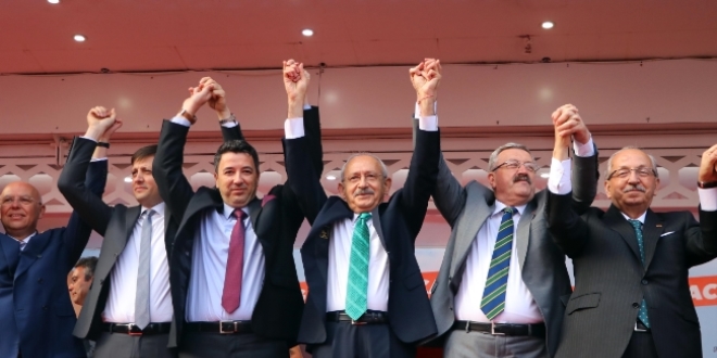 CHP'den Tekirda'da mziksiz miting