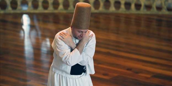 İstanbul'da bir İngiliz semazen