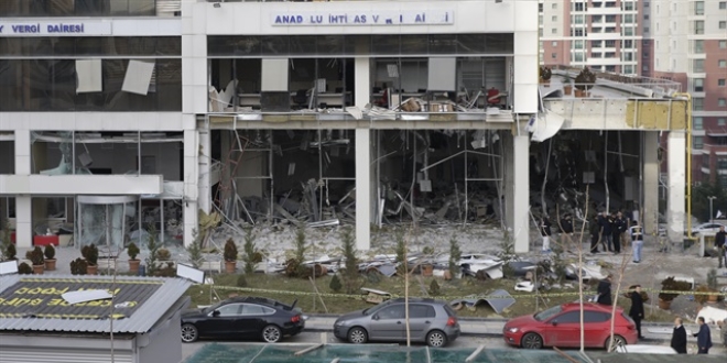 Ankara'daki vergi dairesine saldırı davası başladı