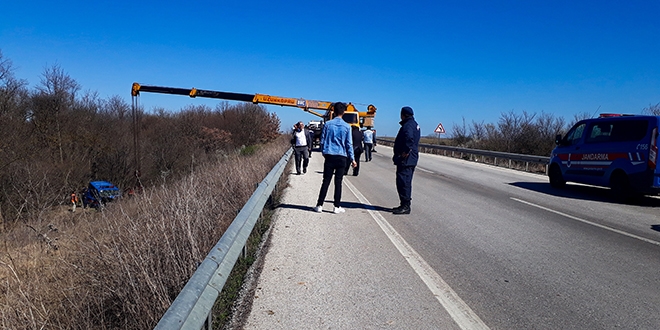 Edirne'de askeri araç kaza yaptı: 4 yaralı
