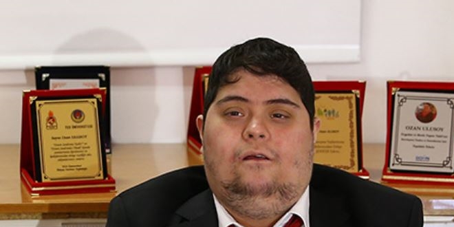 Down sendromlu ilk girişimci, engelli gençlere örnek oluyor