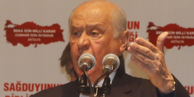 Devlet Bahçeli: Bunların ipliği pazara çıkmıştır