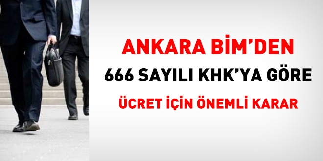 İstinaftan 666 sayılı KHK için önemli karar