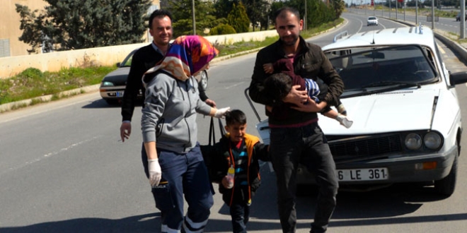 Kazada yaralanan çocuğun, hemşireyle 'iğne' pazarlığı