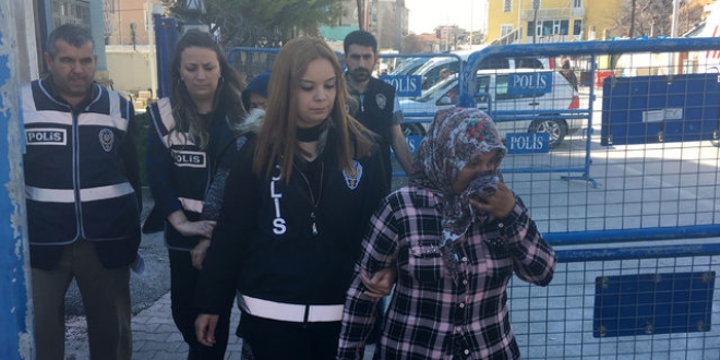 Çelik kasadan 400 bin lira çalan iki kadın tutuklandı