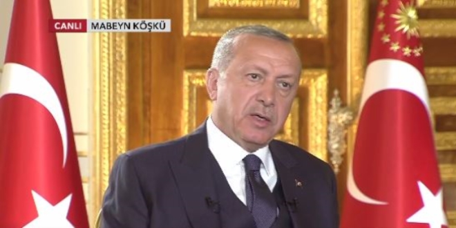 Cumhurbaşkanı Erdoğan'dan anket açıklaması