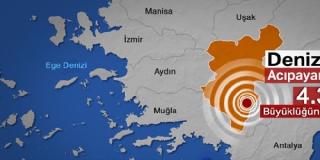 Denizli Acıpayam'da okullar iki gün tatil edildi