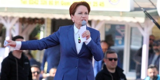 Akşener: Iğdır'da Cumhur İttifakı'nı destekliyoruz