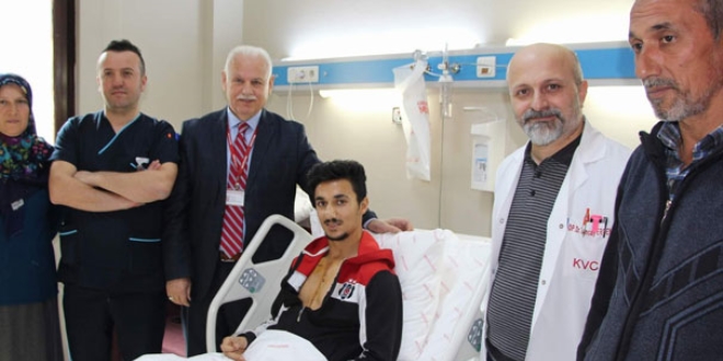 2 saatlik ömrü kalmıştı ameliyatla hayata tutundu