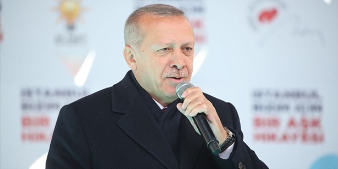 Erdoğan: CHP'ye bir Osmanlı tokadını sandıkta atalım