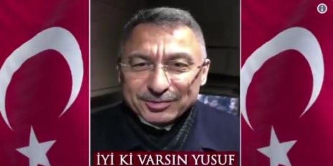 Erdoan'n ekibinden 'yi ki varsn Yusuf' paylam