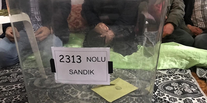 Türkiye'nin en erken biten seçimi