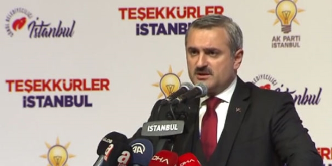 AK Parti: 3 bin 870 oy farkıyla İstanbul'u kazandık