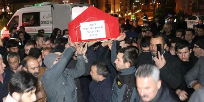 Şehit sözleşmeli er Ergen son yolculuğuna uğurlandı