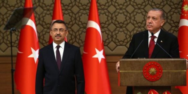Cumhurbakan Erdoan, Fuat Oktay' kabul etti