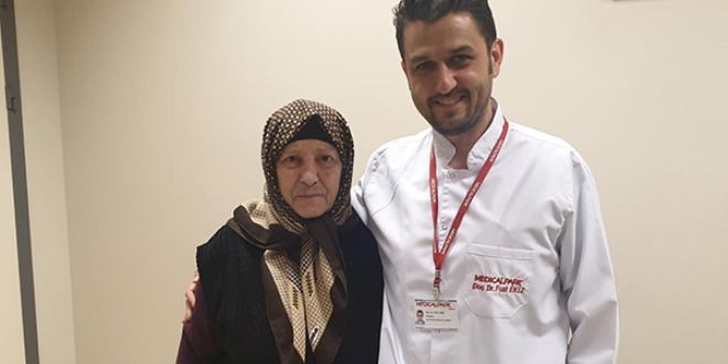 81 yaşında kanseri ameliyatsız yendi