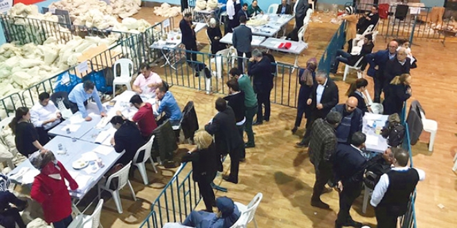 Üç vardiya sayım 24 saat nöbet