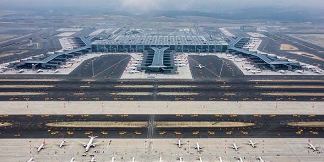 İstanbul Havalimanı havadan görüntülendi