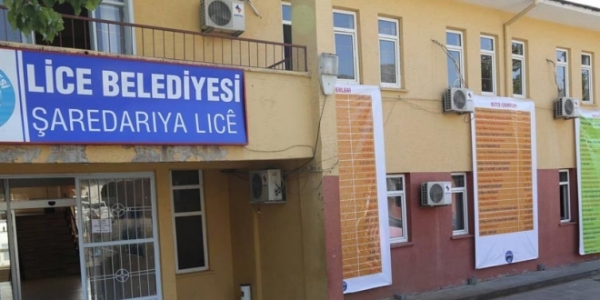 Lice Belediyesi'nde evraklarn yakld iddias