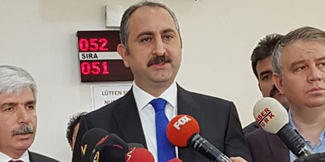 Bakan Gül: Bu işin patronu YSK'dır