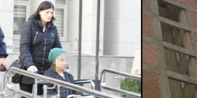 Bebeği apartman boşluğuna atan anneye müebbet istemi