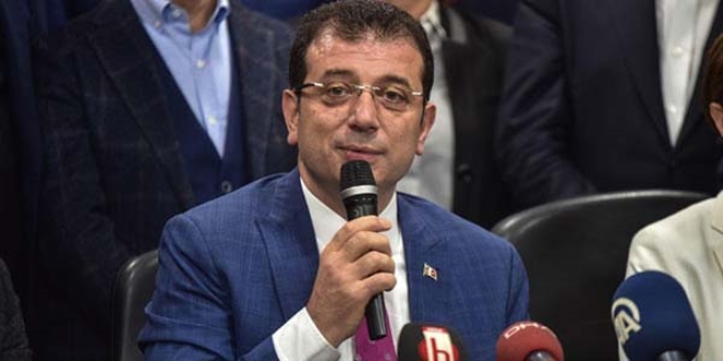 İmamoğlu: Hepinizin huzurunda söz veriyorum