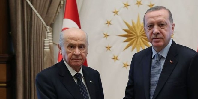 Cumhurbaşkanı Erdoğan ile Bahçeli görüşecek