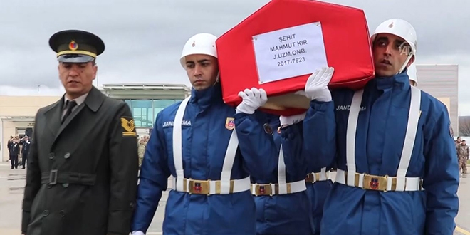 Şehit Uzman Onbaşı Kır için tören düzenlendi