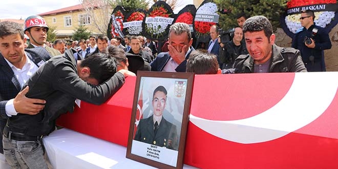 Şehit uzman onbaşı Sayın'ın naaşı Niğde'ye getirildi